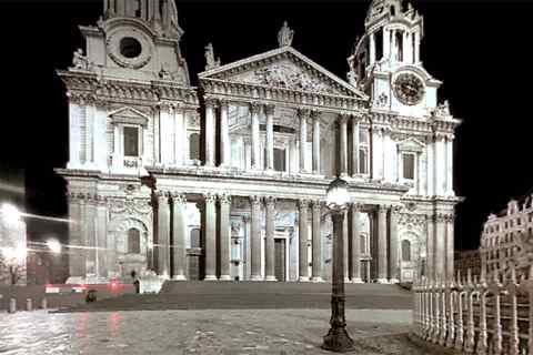 St. Pauls at night